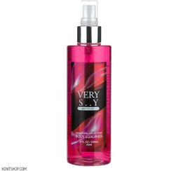 تصویر اسپری خوشبو کننده بدن زنانه بادی لاکچری مدل Very S..y حجم 236 میلی لیتر Body Luxuries Very S..y Body Splash For Women 236ml