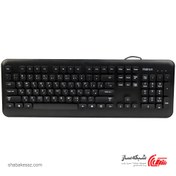 تصویر کیبورد باسیم هترون مدل HK260 Hatron HK260 Wired Keyboard