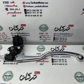 تصویر قلوه ( کتی ) دسته کلاچ کامل موتور تریل فلات پرواز طرح CRF سی ار اف 