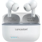 تصویر هندزفری بلوتوثی لانگسدوم مدل ClearBuds 1 ا Langsdom ClearBuds 1 Wireless Handsfree Langsdom ClearBuds 1 Wireless Handsfree