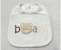 تصویر پیشبند نوزادی طرح خرس کارامل نیلی nili 