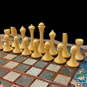 تصویر شطرنج وودی ئاسک مدل Russian chess small 