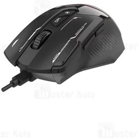 تصویر ماوس با سیم گیمینگ پرودو Porodo Gaming 8D RGB Wired Mouse DPI 7200 