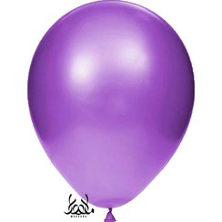 تصویر بادکنک بنفش ساده 