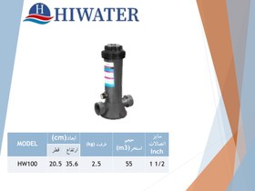 تصویر کلر زن استخری هایواتر Hw 100 Hiwater HW100