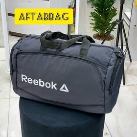 تصویر ساک باشگاهی ورزشی مردانه زنانه طرح Reebok زیپ جلو قوص 