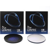 تصویر عدسی بلوکنترل فتوکرومیک لنتک Lentec PhotoBlue 1.56 