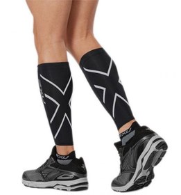 تصویر ساق پا 2XU LIGHT SPEED COMP CALF GUARDS-BLK/GLD 