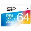 تصویر کارت حافظه‌ microSDHC سیلیکون پاور مدل Elite کلاس 10 استاندارد UHS-I U1 سرعت 85MBps ظرفیت 64 گیگابایت 