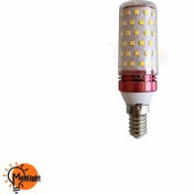تصویر لامپ LED طرح بلالی با سرپیچ E14 سه حالته مهتابی آفتابی یخی SMD E14 Lamp 84D