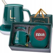 تصویر ماگ حرارتی لاکی برقی مدل جعبه کادویی 