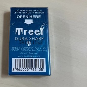 تصویر تیغ سنتی Treet بسته ده عددی 