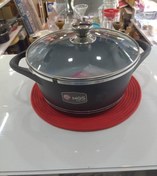 تصویر قابلمه گرانیت MGS.مدل ایتالیا B.درسایز های20-24-28 