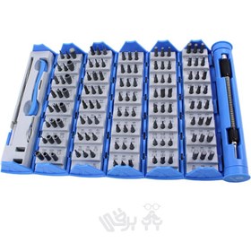 تصویر پیچ گوشتی ۱۲۸ تکه 