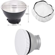 تصویر کاسه استاندارد 7اینچ دیاموند Diamond Reflector Bowens Mount with Diffuser 