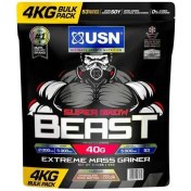 تصویر گینر مس یو اس ان سوپر گرو بیست ۴ کیلو گرم Gainer USN Super Grow Beast 4kg