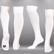 تصویر جوراب فوتبال پسرانه سفید - 31 ...35 ا Football socks Football socks