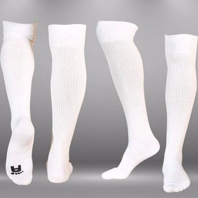 تصویر جوراب فوتبال پسرانه سفید - 31 ...35 ا Football socks Football socks