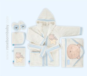 تصویر حوله پنج تکه رزبرن 