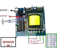 تصویر برد اینورتر 150 وات 12v به 220v 