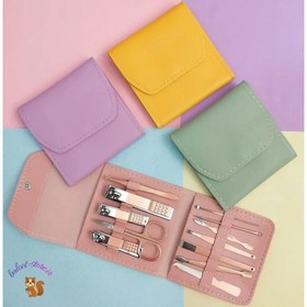 تصویر ست مانیکور همراه با کیف چرمی Leather Manicure Set