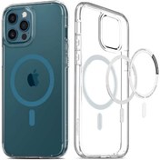 تصویر قاب اسپیگن برای آیفون ۱۲/۱۲پرو Spigen Crystal Hybrid case iPhone 12 /12 Pro 