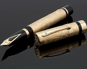 تصویر خودنویس SHEAFFER CENTENNIAL GOLD (طلای 18 عیار و الماس) 