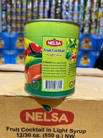 تصویر کمپوت کوکتل میوه نلسا 850 گرم NELSA NELSA Fruit cocktail in syrup 850 g