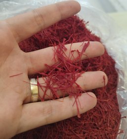 تصویر زعفران سوپر نگین [ 100 گرم ] ظرف خاتم saffron super negin