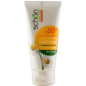 تصویر کرم ضد آفتاب بی رنگ فاقد چربی SPF50 شون 