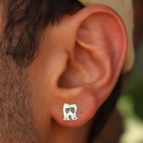 تصویر پیرسینگ نقره سلامتی 