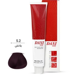 تصویر رنگ مو دنی وان سری شرابی شماره 5.2 رنگ بلانش حجم 100 میلی لیتر Dani One Hair Color No. 5.2 volume 100ml