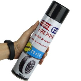 تصویر اسپری فوم لاستیک Turk Star TS-670 650ml Turk Star TS-670 650ml Rubber spray