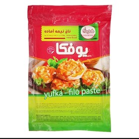 تصویر خمیر یوفکا مستطیلی هومینا مخصوص غذا و بورک 600 گرمی (22 ورق) 