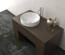 تصویر روشویی روکابینتی گلسار مدل اوربیت Washbasin Golsar Orbit