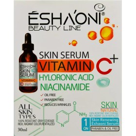 تصویر سرم پوست صورت ویتامین C اشااونی ۳۰ میلی ‌لیتر Eshaoni Skin Serum Vitamin C+ 30ml