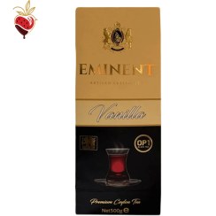 تصویر چای سياه امیننت Eminent پاکت وانيل 500 گرم مدل Vanilla Artisan Ceylon Tea OP1 Tea Eminent vanilla Artisan Ceylon Tea OP1 500gr