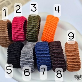 تصویر کش مو حوله ای پهن - 5 