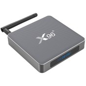 تصویر اندروید باکس X96 X6 حافظه ۱۲۸ گیگابایت با ریموت 