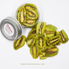 تصویر اسلایس کیوی خشک 