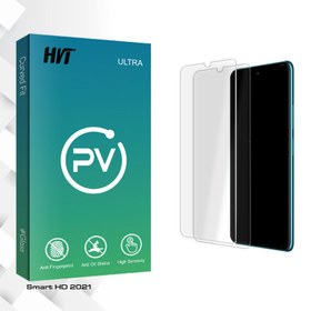 تصویر محافظ صفحه نمایش شیشه ای اچ وی تی مدل PV Glass MIX مناسب برای گوشی موبایل اینفینیکس Smart HD 2021 بسته دو عددی 