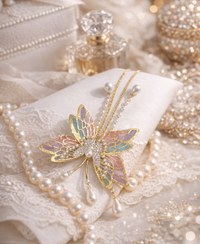 تصویر خرید گلسر انبری شاپرک مجلسی از برند زایا ZAYA 