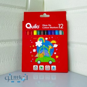 تصویر ماژیک رنگ آمیزی 12 رنگ کوییلو 