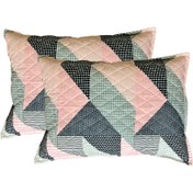 تصویر رو بالشی پنبه دوزی مدل چهل تیکه 