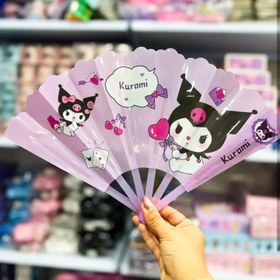 تصویر بادبزن سایز بزرگ کرومی 