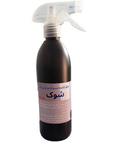 تصویر اسپری براق کننده سینک و شیرآلات برند شوک _ 500 میل _ فروش تکی 