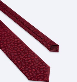 تصویر کراوات زرشکی - 55003 