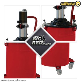 تصویر گریس پمپ بادی 20 لیتری فشار قوی بیگ رد مدل TRH20 BIG RED Grase Injector Model TRH20