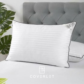 تصویر بالش هتلی کاورلت 