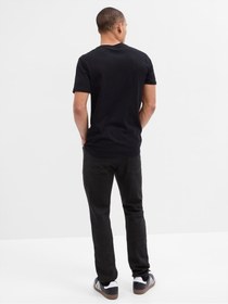 تصویر خرید اینترنتی شلوار جین مردانه سیاه گپ 747178 ا Erkek Siyah Geri Dönüştürülmüş İçerikli Washwell™ Skinny Soft Jean Erkek Siyah Geri Dönüştürülmüş İçerikli Washwell™ Skinny Soft Jean